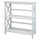 Montego 3-Shelf Bookcase-White - Casual Home