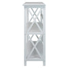 Montego 3-Shelf Bookcase-White - Casual Home