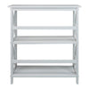 Montego 3-Shelf Bookcase-White - Casual Home
