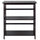 Montego 3-Shelf Bookcase-Espresso - Casual Home