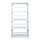 Montego 5-Shelf Bookcase-White - Casual Home