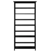 Montego 5-Shelf Bookcase-Black - Casual Home