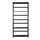 Montego 5-Shelf Bookcase-Espresso - Casual Home
