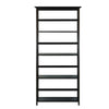 Montego 5-Shelf Bookcase-Espresso - Casual Home