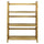 3-Shelf Folding Stackable Bookcase 27.5'' Wide-Natural - Casual Home