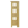 3-Shelf Folding Stackable Bookcase 27.5'' Wide-Natural - Casual Home