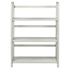 3-Shelf Folding Stackable Bookcase 27.5'' Wide-White - Casual Home