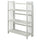 3-Shelf Folding Stackable Bookcase 27.5'' Wide-White - Casual Home