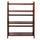 3-Shelf Folding Stackable Bookcase 27.5'' Wide-Walnut - Casual Home