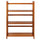 3-Shelf Folding Stackable Bookcase 27.5'' Wide-Honey Oak - Casual Home