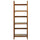 3-Shelf Folding Bookcase 14'' Wide-Honey Oak - Casual Home