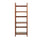3-Shelf Folding Bookcase 14'' Wide-Mahogany - Casual Home