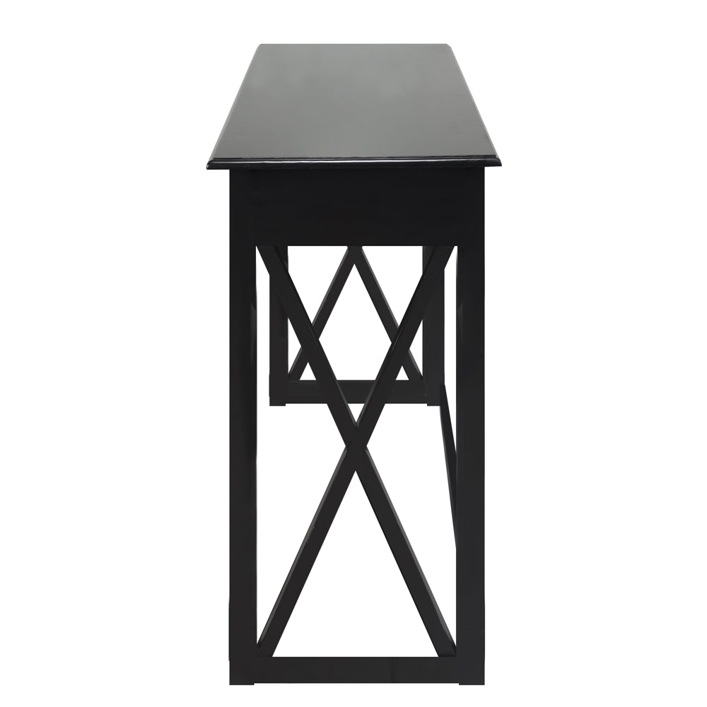 Bay View Console Table-Black - Casual Home