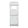 Adams 3-Shelf Bookcase with Concealed Sliding Track, Concealment Furniture - Casual Home