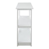 Adams 3-Shelf Bookcase with Concealed Sliding Track, Concealment Furniture - Casual Home