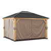 Universal Curtains for 13 × 15 ft Wood Framed Gazebos - Sunjoy