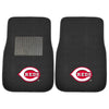 Fanmats - MLB - Cincinnati Reds 2-pc Embroidered Car Mat Set 17''x25.5''
