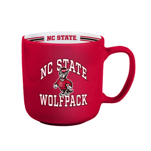 North Carolina State Wolfpack Coffee Mug 15oz Stripe Design - Logo Brands