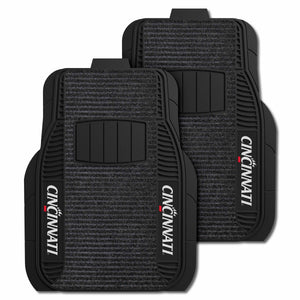 Fanmats - University of Cincinnati 2-pc Deluxe Car Mat Set 21''x27''