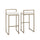 Harlowe 2-Piece Bar Stool Set - 2 Stools - Crosley Furniture