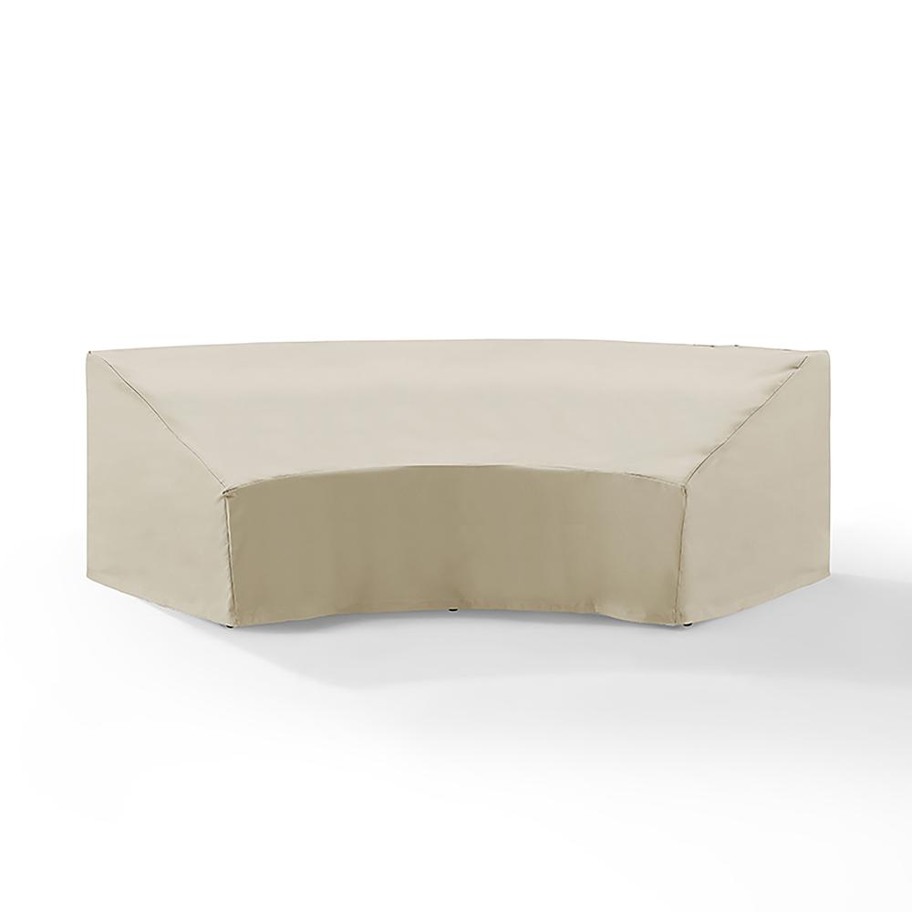 Catalina Round Outdoor Sectional Sofa Furniture Cover - Crosley Furniture
