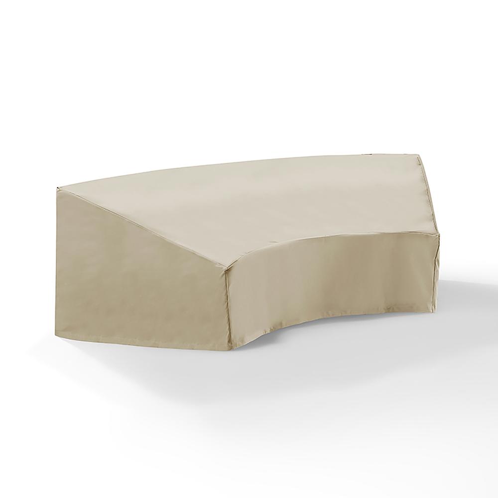 Catalina Round Outdoor Sectional Sofa Furniture Cover - Crosley Furniture