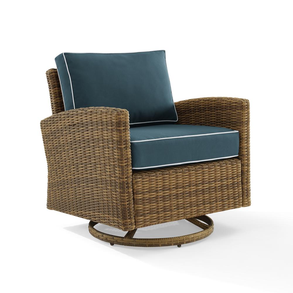 Bradenton Wicker Swivel Rocker Outdoor Chair - Crosley Furniture