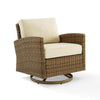 Bradenton Wicker Swivel Rocker Outdoor Chair - Crosley Furniture