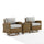 Bradenton 3Pc Wicker Swivel Rocker Outdoor Chair Set, Side Table & 2 Rockers - Crosley Furniture