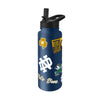 Notre Dame Fighting Irish Quencher Bottle 34oz Stainless Steel Dreamweave - Logo Brands