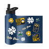 Notre Dame Fighting Irish Quencher Bottle 34oz Stainless Steel Dreamweave - Logo Brands