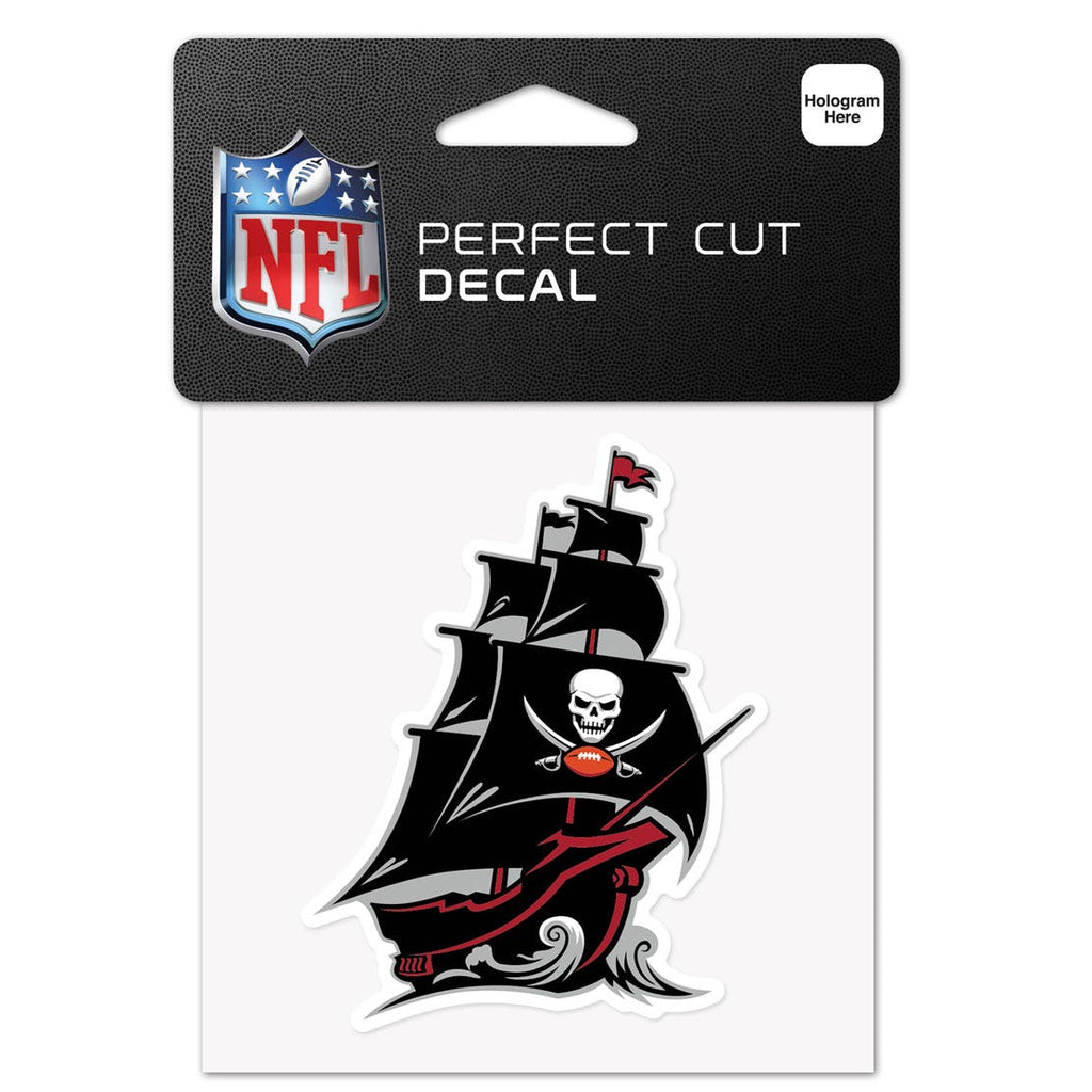 Tampa Bay Buccaneers Decal 4x4 Perfect Cut Color Secondary Logo - Special Order - WinCraft