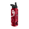 Oklahoma Sooners Quencher Bottle 34oz Stainless Steel Dreamweave - Logo Brands