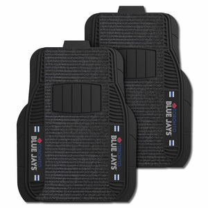 Fanmats - MLB - Toronto Blue Jays 2-pc Deluxe Car Mat Set 21''x27''