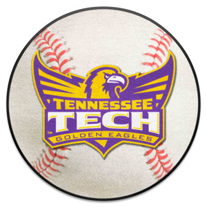 Fanmats - Tennessee Technological University Baseball Mat 27'' diameter