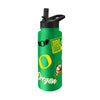 Oregon Ducks Quencher Bottle 34oz Stainless Steel Dreamweave - Logo Brands