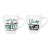 New York Jets Coffee Mug 17oz Ceramic 2 Piece Set with Gift Box - Evergreen Enterprises