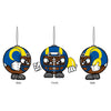 Los Angeles Rams Ornament Ball Head - Evergreen Enterprises