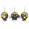 Green Bay Packers Ornament Ball Head - Evergreen Enterprises