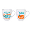 Miami Dolphins Coffee Mug 17oz Ceramic 2 Piece Set with Gift Box - Evergreen Enterprises
