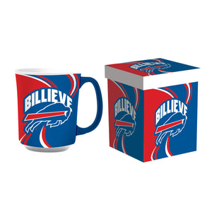 Buffalo Bills Coffee Mug 14oz Ceramic with Matching Box - Evergreen Enterprises
