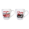 Tampa Bay Buccaneers Coffee Mug 17oz Ceramic 2 Piece Set with Gift Box - Evergreen Enterprises