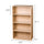Pasir 4 Tier Open Shelf, Steam Beech - Furinno