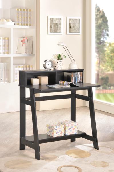Simplistic A Frame Computer Desk, Espresso - Furinno