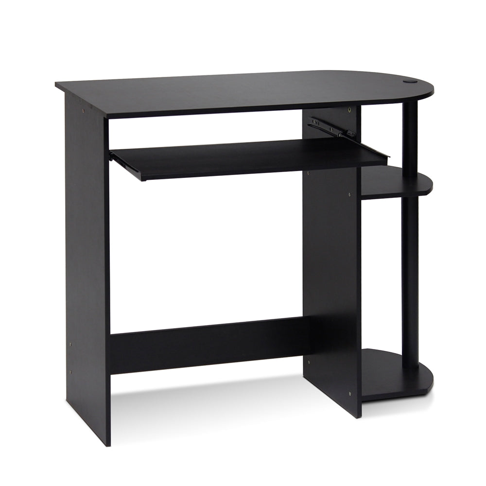 Easy Assembly Computer Desk, Espresso - Furinno