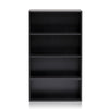 Pasir 4-Tier Open Shelf, Espresso - Furinno