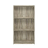 Furinno 99736 Basic 3-Tier Bookcase Storage Shelves, Sonoma Oak