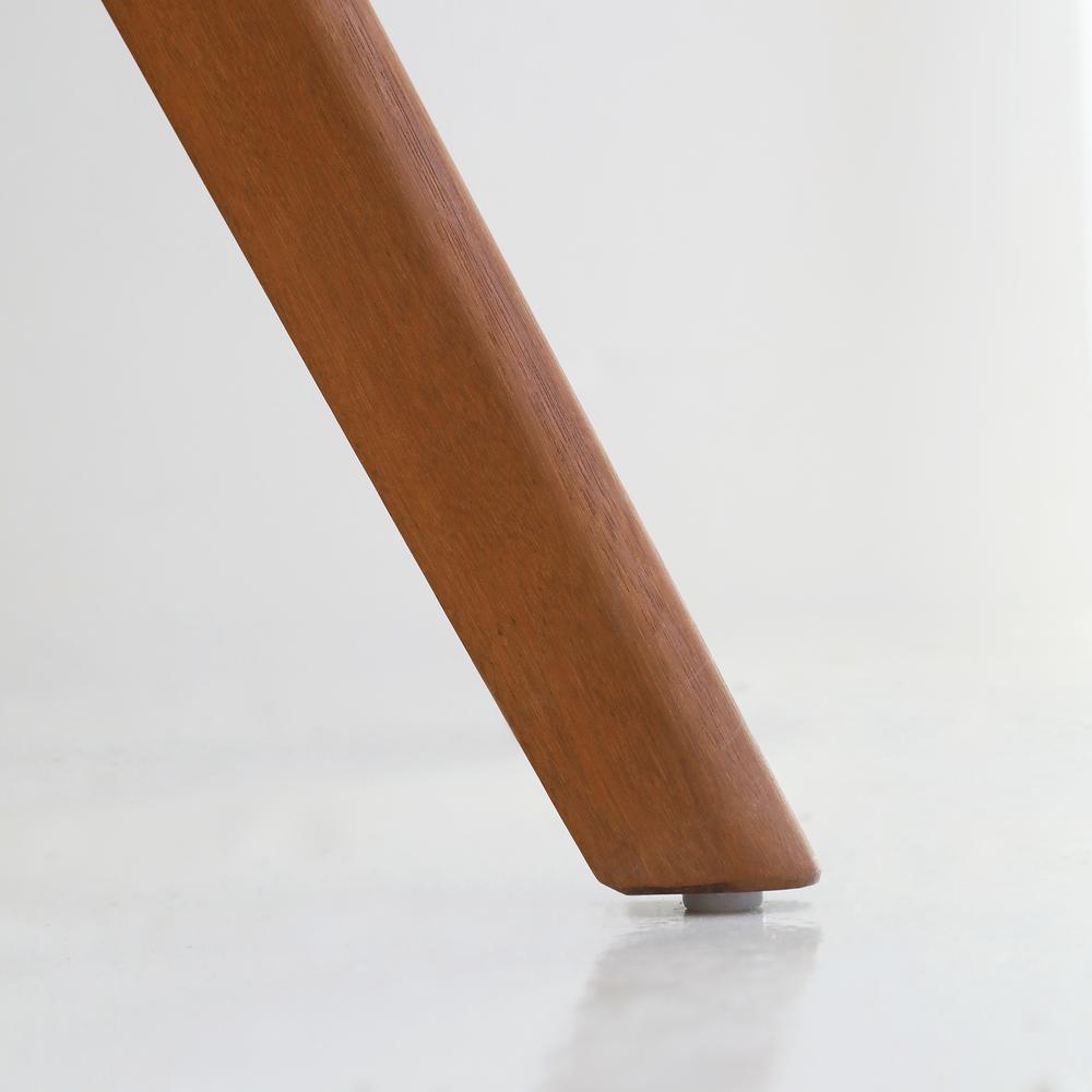 Furinno Redang Outdoor 4-Leg Rectangular Smart Top Table, Cement