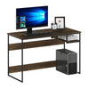 Furinno Moretti Modern Lifestyle Study Desk, 45, Columbia Walnut