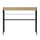 Furinno Riau No Tool Metal Frame Computer Desk, Sonoma Oak/Black